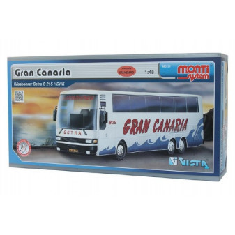 Stavebnica Monti System MS 31 Gran Canaria Bus Setra 1:48 v krabici 31x16x7cm