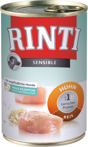 Finnern Rinti konzerva Sensible kura + ryža 400g