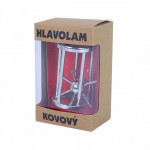 Kovový hlavolam ježko v klietke