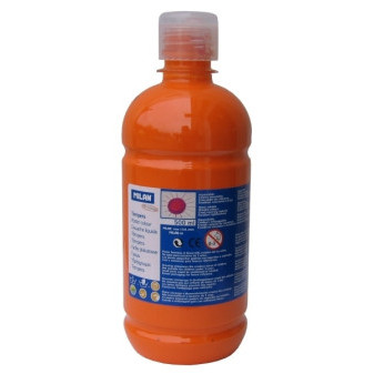 Farba temperová 0,5l oranžová 3632 Milan