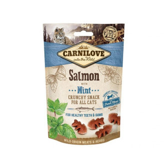 Carnilove Cat Crunchy Snack Salmon, Mint, meat 50g