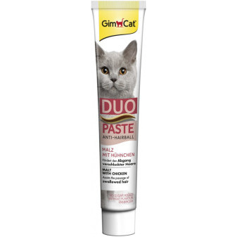 Gimcat Anti-hairball Duo pasta s kuřetem a maltozou 50g