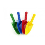 Rýľ / Lopatka plast 25cm 4 farby 12m +