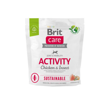 Brit Care Dog Sustainable Activity - kuracie a insecty, 1kg