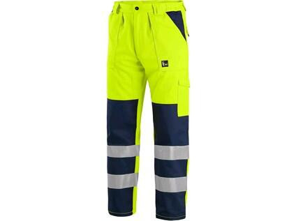 Nohavice CXS NORWICH, výstražné, pánske, žlto-modré, veľ. 50