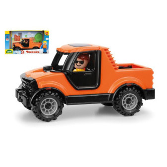 Auto Truckies Pick-up plast 19cm s figúrkou v krabici 24m +