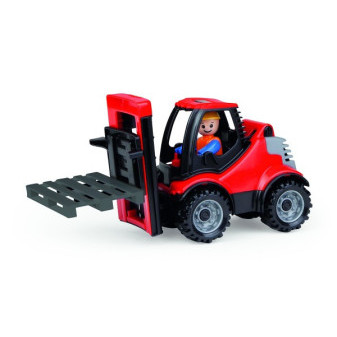 Auto Truckies vysokozdvižný vozík s paletou plast 22cm s figúrkou v krabici 24m+
