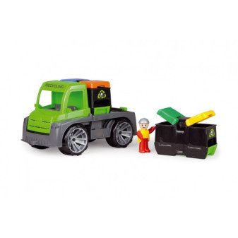 Auto Truxx auto s kontajnermi s figúrkou plast 28cm v krabici 39x16x22cm 24m+
