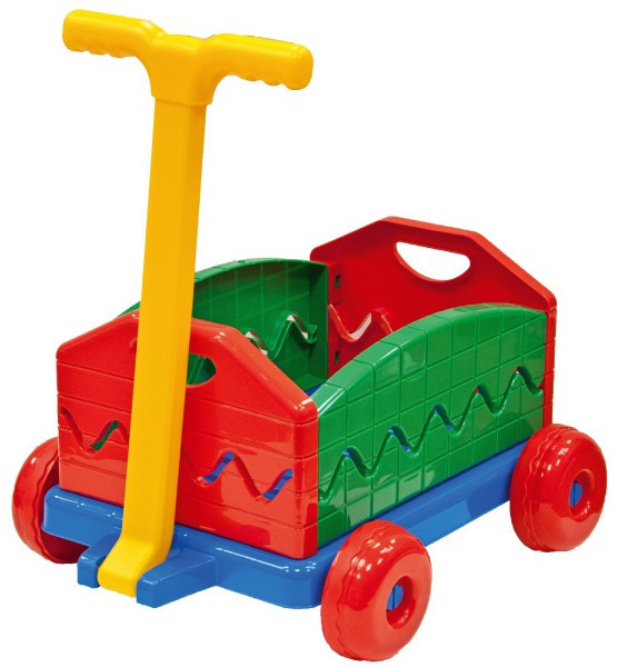 Vozík / Vlečka plast 40x32x20cm rozkladacia s rukoväťou