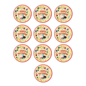 Aga4Kids Papierové tanieriky 18cm DS931-8 10 ks