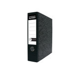 Zakladač pákový A4 8 cm Executive čierny chrbát, mramor 104404