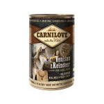 Konzerva Carnilove Wild Meat Venison&Reindeer 400g