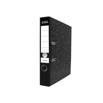 Zakladač pákový Executive A4 5 cm čierny chrbát, mramor 104510