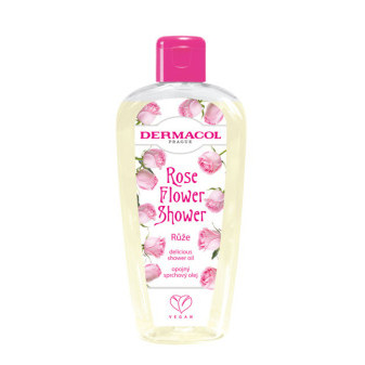 DERMACOL FLOWER CARE sprchový olej Ruža, 200ml