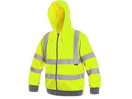 Mikina FROME, pánska, žltá, veľ. 2XL