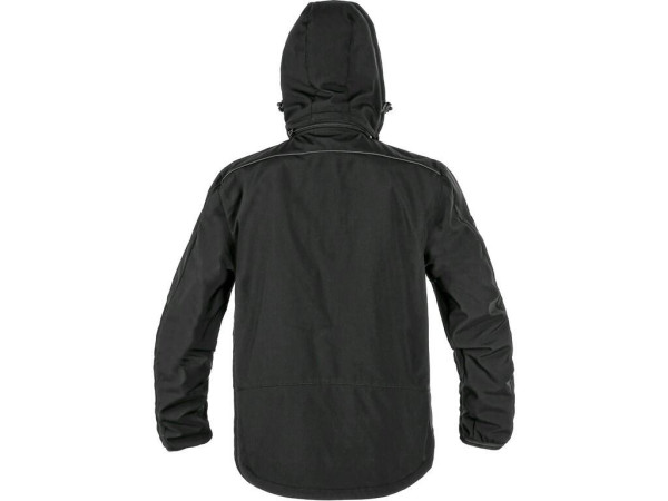 Bunda DURHAM, pánska, čierna, veľ. 6XL