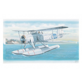 Model Fairey Swordfish Mk.2 26,4x29cm v krabici 34x19x5,5cm