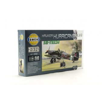 Model Model Hawker Hurricane MK.II HI TECH 1:72 16,9 x13, 6cm v krabici 25x14, 5x4, 5cm