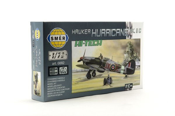 Model Model Hawker Hurricane MK.II HI TECH 1:72 16,9 x13, 6cm v krabici 25x14, 5x4, 5cm