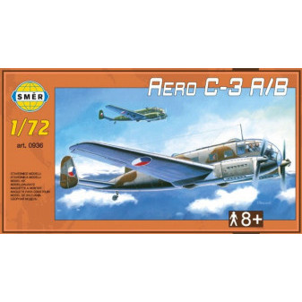 Model Aero C-3 A/B 1:72 29,5 x16, 6cm v krabici 34x19x5, 5cm