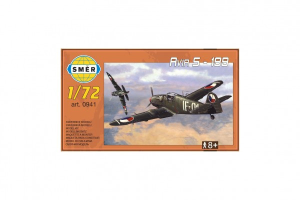 Model AVIA S-199 plast 13,7 x12, 6cm v krabici 25x14, 5x4, 5cm