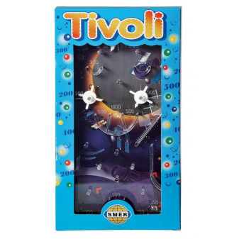 Pinball Tivoli spoločenská hra hlavolam 17x31, 5x2cm v krabici