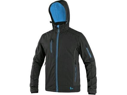 Bunda DURHAM, pánska, čierno-modrá, veľ. 2XL