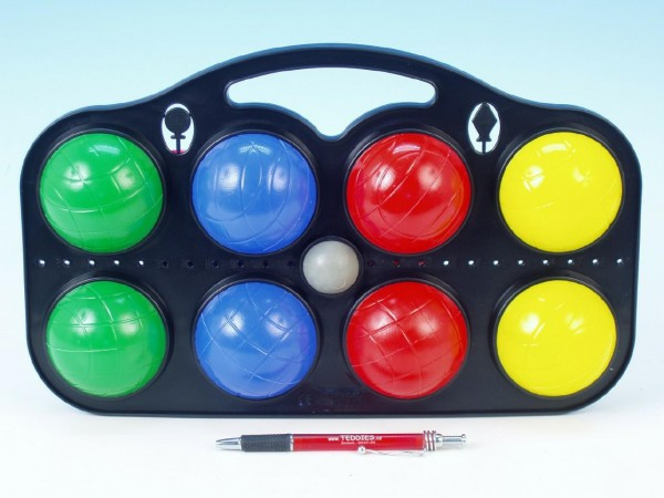 Petanque guľa plast 8ks 37x22x7cm