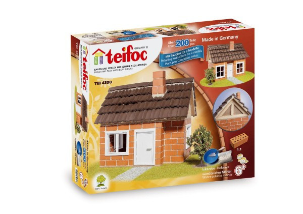 Stavebnica Teifoc Domček Carlos 35x29x8cm