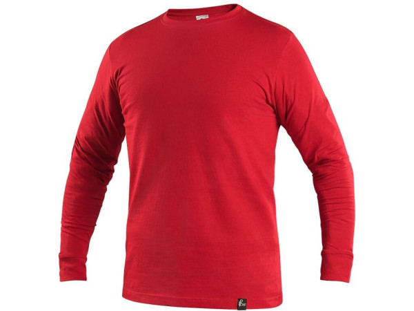 Tričko CXS PETR, dlhý rukáv, červené, veľ. 2XL
