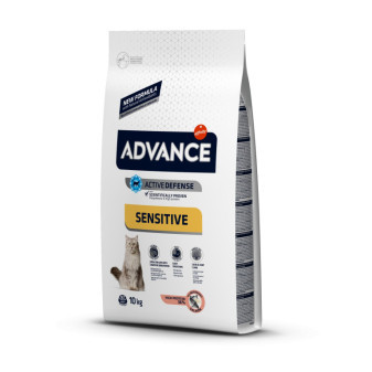 ADVANCE CAT Adult losos a ryža Sensitive 10kg