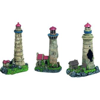 FLAMINGO akváriové dekorácie LIGHTHOUSE WITH HOUSE
