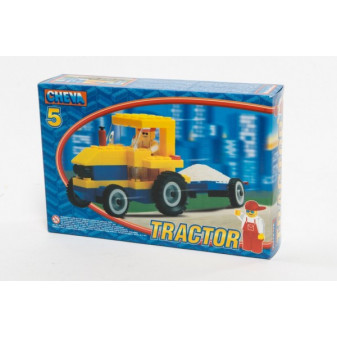 Stavebnica Cheva 5 Traktor s vlekom