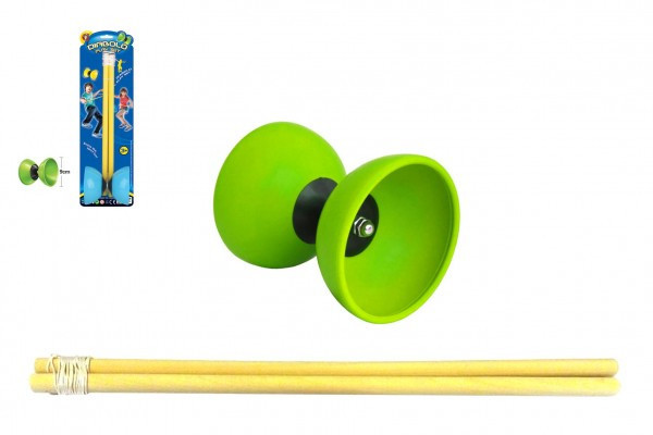 Diabolo malé sada 35x10cm 4 farby na karte