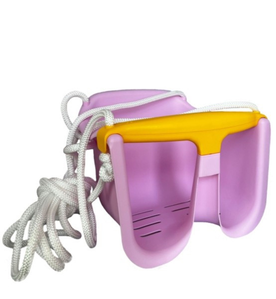 Hojdačka Baby ružová plast 33x24x28cm nosnosť 25kg v sieťke 12m+