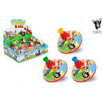 Káča točiaci Krtko plast/kov priemer 10cm 3 farby