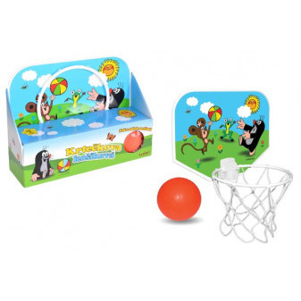 Kôš na basketbal Krtko 33x22cm plast v krabici