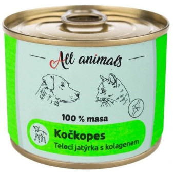 Kočkopes Teľacia jatýrka s kolagénom 200g