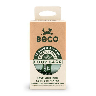 BecoBags EKO sacky kompostovateľné, 96ks (8 rolka po 12ks)