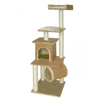 Cat-Gato škrabadlo Bamboo III 164cm tmavý/svetlý