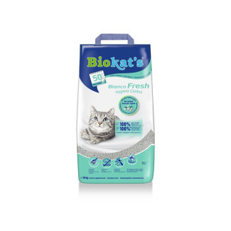 Biokat's Bianco Fresh Control podstielka 10kg