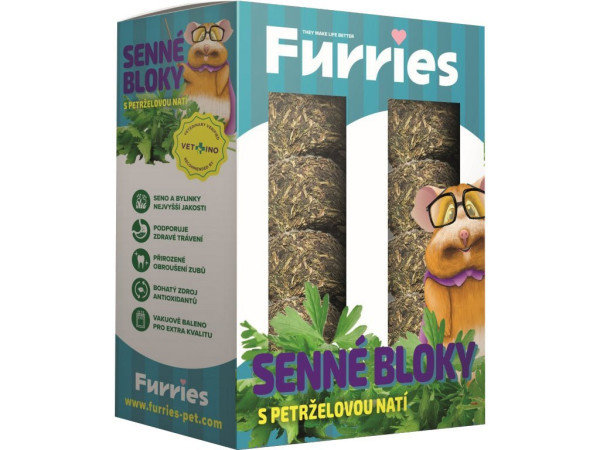Furries senné bloky z českých lúk s petržlenovou vňaťou 800g