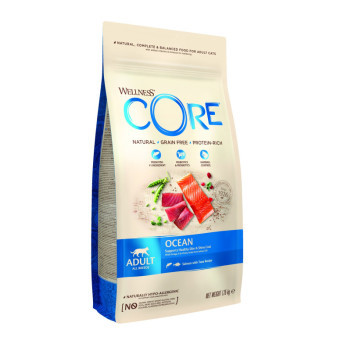 Wellness Core Cat Ocean Adult All Breeds losos a tuniak 1,75g