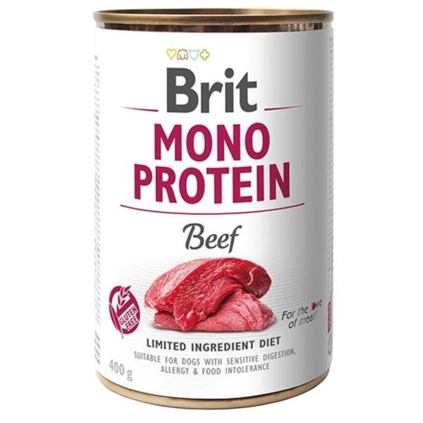 Konzerva Brit Mono Protein Beef 400g