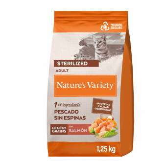 Nature´s variety original pre kastrované mačky s lososom 1,25kg