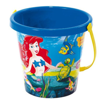 Vedierko na piesok plast 21x18cm mix farieb 18m+