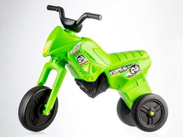Odrážadlo Enduro Yupee zelené veľké plast výška sedadla 31cm nosnosť do 25kg 12m+