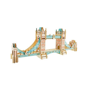 Woodcraft Drevené 3D puzzle Tower Bridge