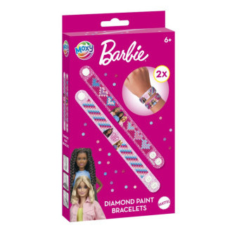 Kreatívny set výroba náramkov Barbie 2 kusy 12x22 cm