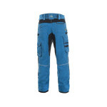 Nohavice CXS STRETCH, pánske, stredne modré-čierne, veľ. 46